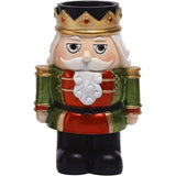 Nutcracker Candle Holder Desk Ornament Gift Creative Christmas Decoration -Green