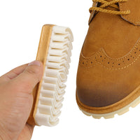 2 Pcs Rubber Brush Cleaner Scrubber for Suede Nubuck Shoes