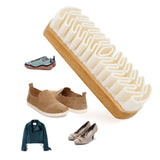 2 Pcs Rubber Brush Cleaner Scrubber for Suede Nubuck Shoes