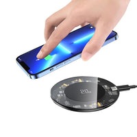 Universal 20W Qi Wireless Charger Fast Charging Pad Mobile Phone Android Apple AirPod Pro