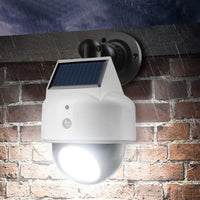 Solar Power Dummy Fake Security CCTV Camera LED Light Surveillance Outdoor-Style 2