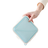 Reusable Sandwich Boxes Storage Box Container Lunch Box Food Storage Case-Blue