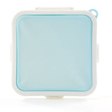 Reusable Sandwich Boxes Storage Box Container Lunch Box Food Storage Case-Blue