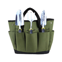 Garden Tool Bag Gardening Tote with Pockets Garden Plant Tool Store Bag Container Green