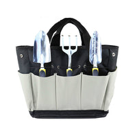 Garden Tool Bag Gardening Tote with Pockets Garden Plant Tool Store Bag Container Black