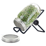 Sprouting Jars with Mesh Lids Sprouts Growing Kit Seed Germination Kit