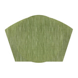 Set of 7 Placemats Coasters for Dining Table Green