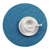 Set of 7 Placemats Coasters for Dining Table Blue