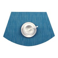 Set of 7 Placemats Coasters for Dining Table Blue