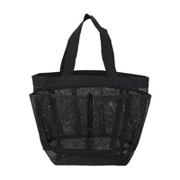 1X/2X Foldable Large Mesh Beach Tote Bag Portable Shower Basket