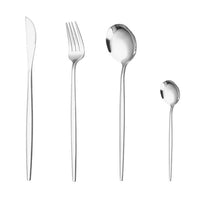 24Pcs Stainless Steel Cutlery Set