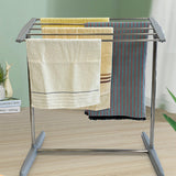 Laundry Portable Floor Clothes Storage Drying Rack