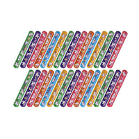 30Pcs Mixed Wrist Snap Slap Bands Bundle