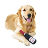 Squeaky Pet Toys Wine Bottle Plush Dog Chew Squeaker Teething Training-Black