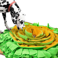 Pet Dog Snuffle Mat Nose Training Sniffing Pad Dog Puzzle Toy Slow Feeding