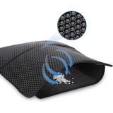 Cat Litter Trapping Mat Double-Layer Honeycomb Design Foldable Tray Trap Pad