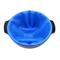 Reusable Slow Cooker Liners Silicone Kitchen Crock Pot Cook Liner for 6QT Crock Pot Blue