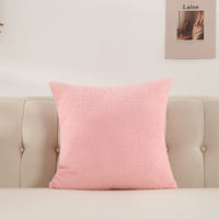 2Pcs Pillow Covers Cushion Protectors Decorative Pillow Cases Pink