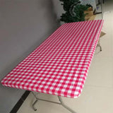 Picnic Tablecloth Set 3-Piece Heavy Vinyl Table Cloth Bench Covers Red