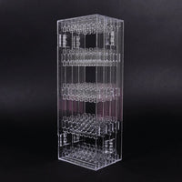 Folding Jewellery Display Stand Earring Necklace Storage Rack Organizer Rectangle