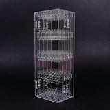 Folding Jewellery Display Stand Earring Necklace Storage Rack Organizer Rectangle