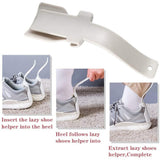 6 Pack Portable Lazy Shoe Lifting Helper Random Colour