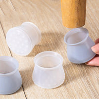 12Pcs Furniture Silicon Protection Cover Table Legs Protection Lids