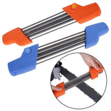 2 in 1 Chainsaw Sharpener Chain Teeth Sharpener Whetstone Tools NOT INCLUDES Chainsaw and Chain