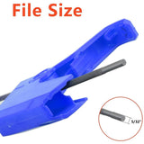 2 in 1 Chainsaw Sharpener Chain Teeth Sharpener Whetstone Tools NOT INCLUDES Chainsaw and Chain