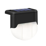 Solar Powered Fence Lights for Yard Steps Fence Pathway - Warm White Light