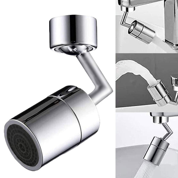 Kitchen Splash Filter Faucet 720 Degree Angle Rotatable Faucet Sprayer Head