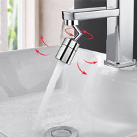 Kitchen Splash Filter Faucet 720 Degree Angle Rotatable Faucet Sprayer Head