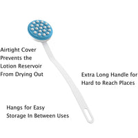 Bath Handheld Roll and Lotion Applicator