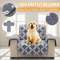 Sofa Couch Protective Cover Removable Water Resistant Pet Dog Seat Cover with Anti Slip Strap