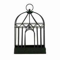 2 X Same Colour Birdcage Shape Mosquito Coil Holder Hangable Burner Incense Sandalwood Mosquito Repellent Coil Case Outdoor Decor Home Decor