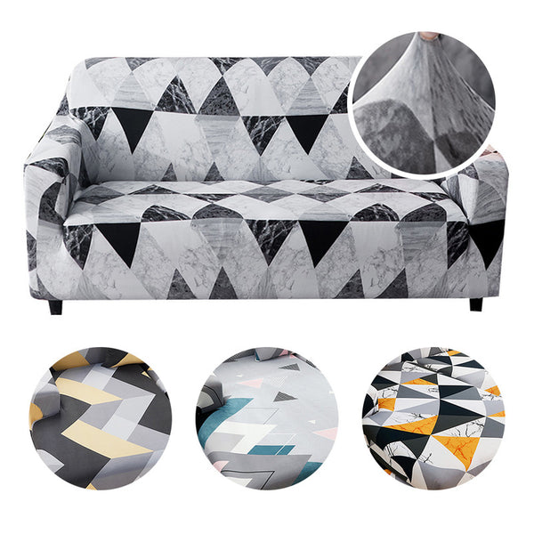 Geometric Pattern Sofa Cover Elastic Sofa Cover Soft Sofa Cover Stretch Slipcover Sofa Protector Cover