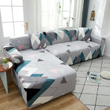 Geometric Pattern Sofa Cover Elastic Sofa Cover Soft Sofa Cover Stretch Slipcover Sofa Protector Cover