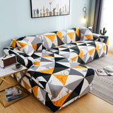 Geometric Pattern Sofa Cover Elastic Sofa Cover Soft Sofa Cover Stretch Slipcover Sofa Protector Cover