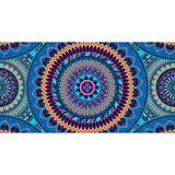 Blue Mandala Printed Quick Dry Beach Towel Sand Free Beach Blanket 80 x 160cm Beach Mat with Storage Bag