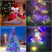 1pc Waterfall 200LED Solar Power Lights String Fairy Light Wedding Xmas Home Garden Decor