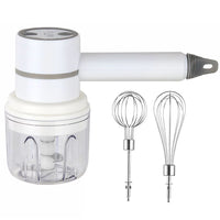 Food Blender Electric Garlic Chopper Egg Cream Beater Kitchen Tool