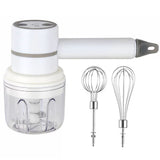 Food Blender Electric Garlic Chopper Egg Cream Beater Kitchen Tool