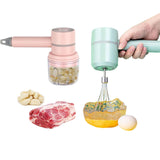 Food Blender Electric Garlic Chopper Egg Cream Beater Kitchen Tool