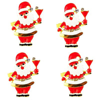 Santa Claus Christmas Napkin Rings Napkin Holder Rings Christmas Decoration