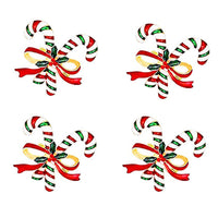 Bow Christmas Napkin Rings Napkin Holder Rings Christmas Table Decoration