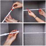 Tension Rods Adjustable Cupboard Bars Curtain Rods Closet Rod Wardrobe Rod