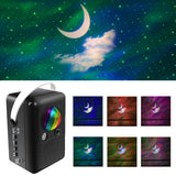 Bluetooth LED Night Light Projector Star Sky Moon Lamp