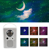 Bluetooth LED Night Light Projector Star Sky Moon Lamp