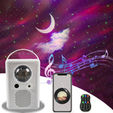 Bluetooth LED Night Light Projector Star Sky Moon Lamp