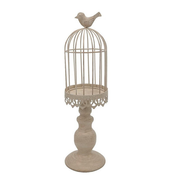 Christmas Vintage Birdcage Candlestick Holder -10 x 37cm